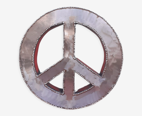 Peace and love métal