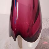Murano glass soliflore vase by Flavio Poli