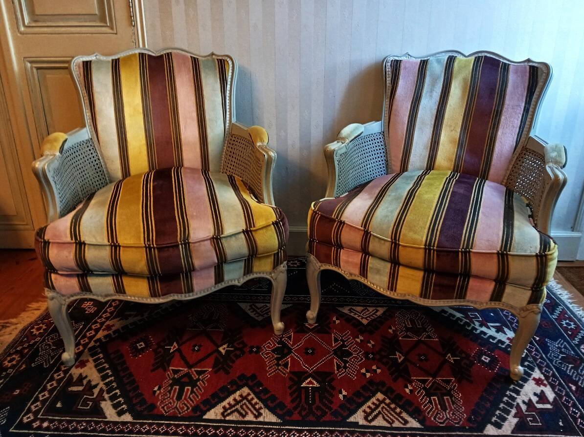 Pair of armchairs