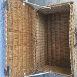 Vintage wicker malle