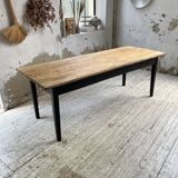 2m pine and oak farmhouse table