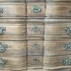 Commode arbalete baroque patinée