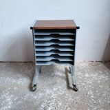 Caisson desserte mobile vintage