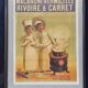 Vintage Rivoire and Carret advertising frame