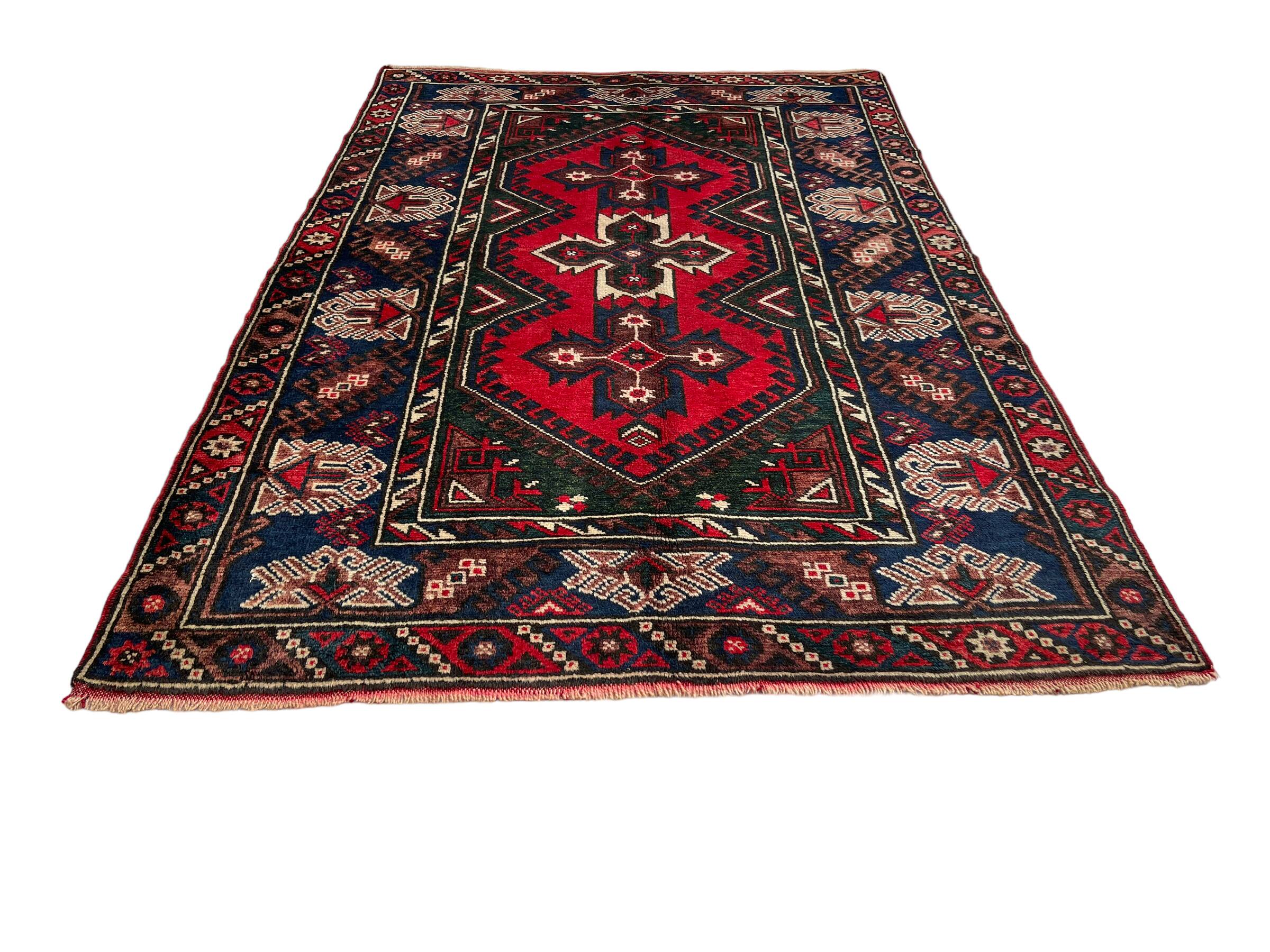 Vintage Turkish Dosemealti Rug ,191 x 131 cm