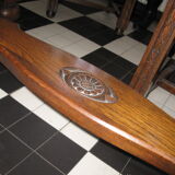 Solid oak table