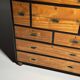 Campaign chest of drawers 19th century