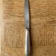 6 Ravinet d'Enfert knives with silver metal handle and stainless steel blade