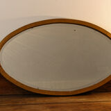 Art Nouveau beveled mirror