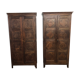 Pair of ancient liturgical cabinets