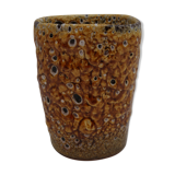 Vintage Honey Emaux Vase