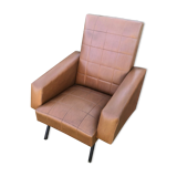 Vintage skaï armchair