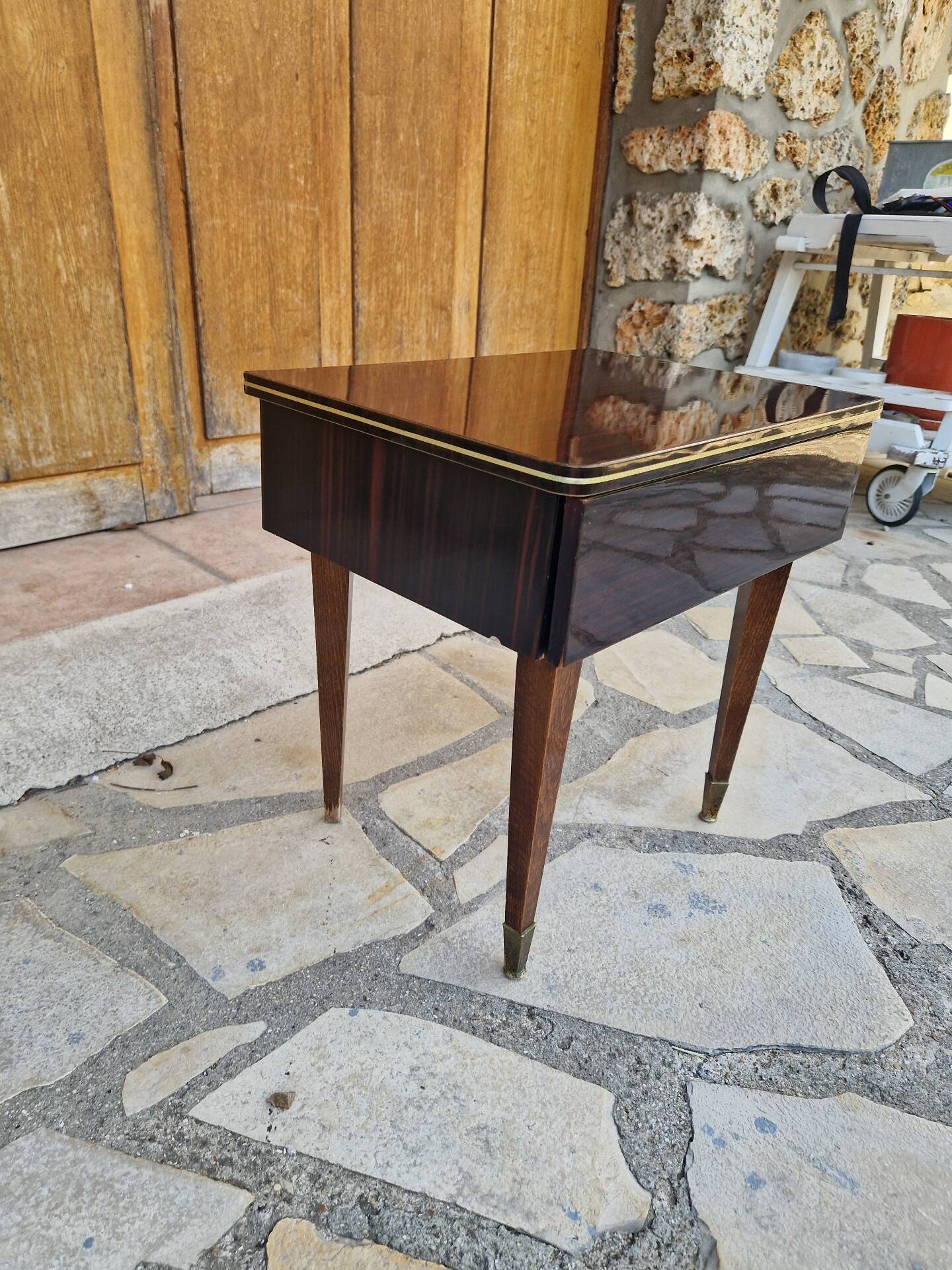 Table de chevet scandinave vintage