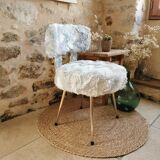 Armchair Vintage moumoute Pelfran