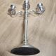 Metal candle holder