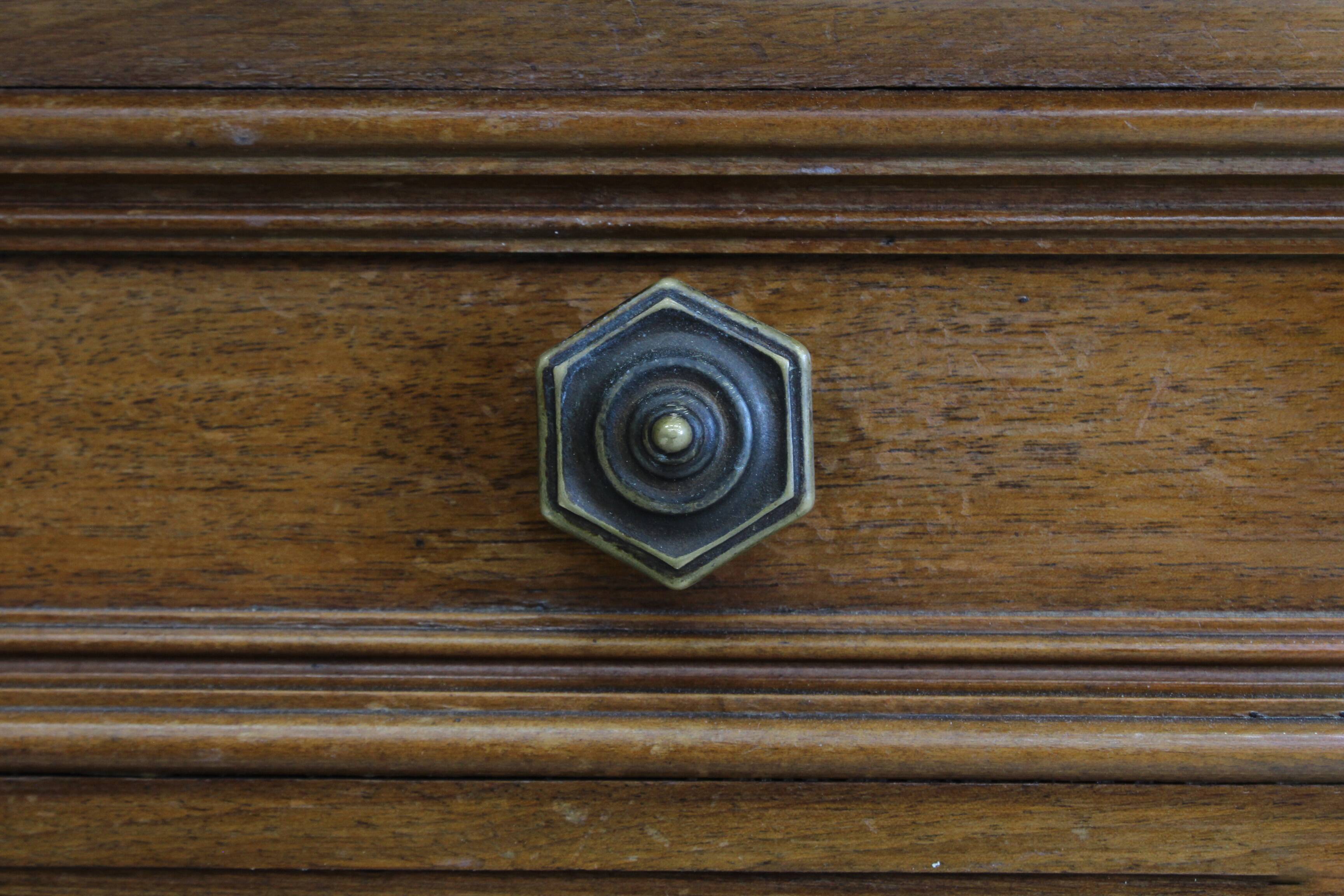 Buffet brutaliste italien vintage des années 1960