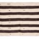 Kilim turc vintage tissé main 177x345 cm