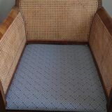 Cane armchair