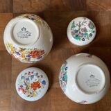 Set of two English ceramic pots