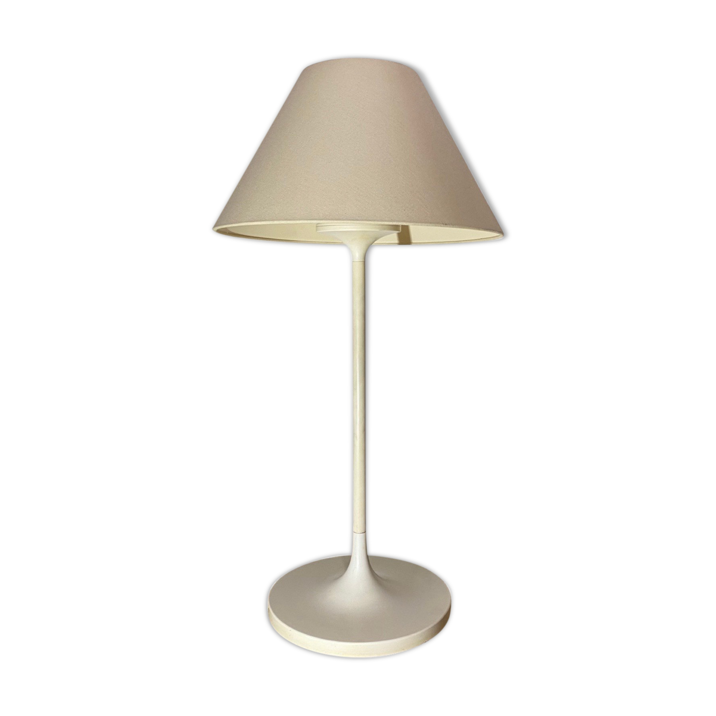 Vintage Tulip Floor Lamp Gianfranco Frattini Design, Italy | Italian Design White Colored