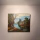Tableau ancien, paysage, signé, début XX siècle