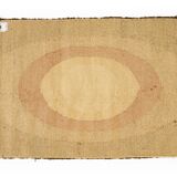 NOS Scandinavian design viscose rya rug by Axeco Svenska AB. 199 x 144 cm = 78 x 57 in