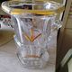 Handcrafted crystal champagne bucket from Lorraine