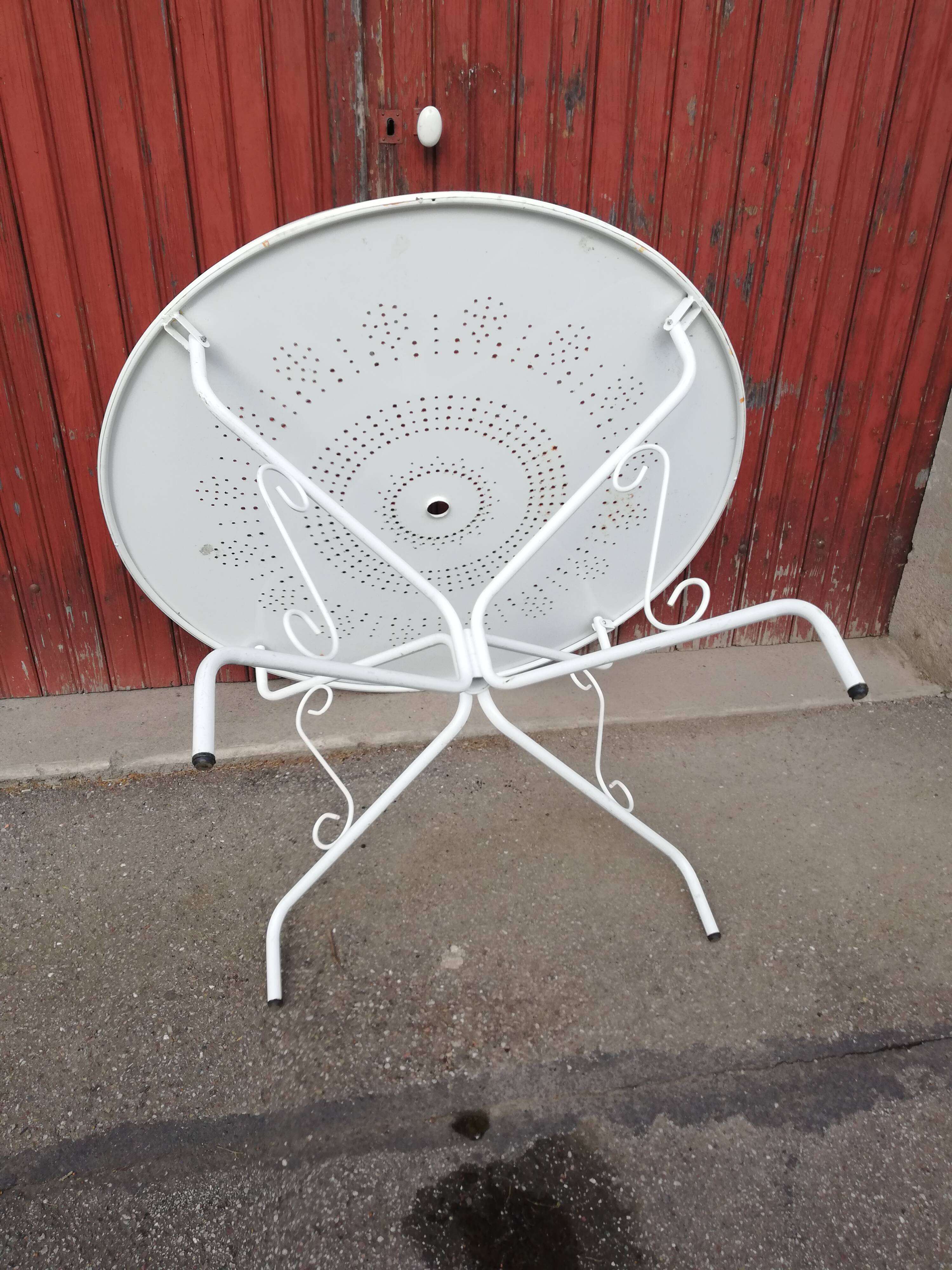 Wrought iron garden room