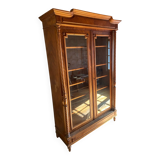 1960s glass-fronted bookcase