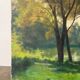 Bord de Marne, huile sur toile signé Albert Mauguiere 1875-1968
