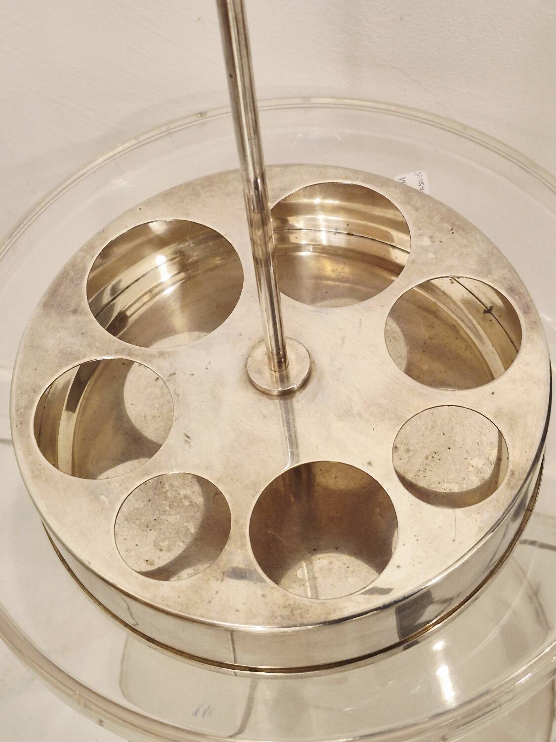 Christofle silver-plated condiment service