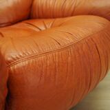 Lounge chair, Italian design, 1970s, manufacturer: PelleRossi