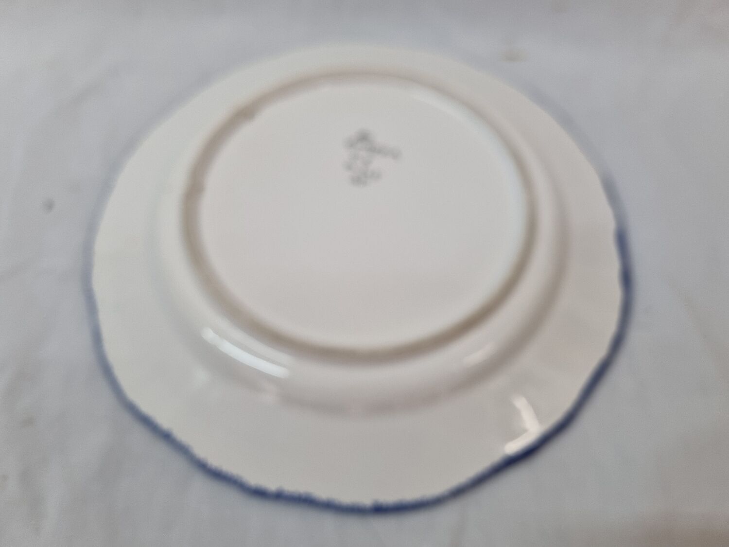 HB Henriot Quimper earthenware plate