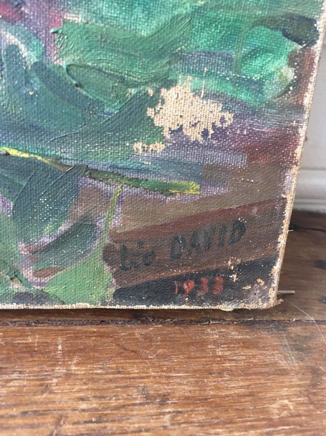Painting ancient still life
