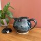 Enamelled stoneware teapot from Saint Amand en Puisaye