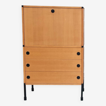 Secretaire vintage Pierre Guariche 1950 desing