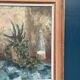Original Swedish Oil on Panel – “Still Life with Glass Bottle” by Lars Falk