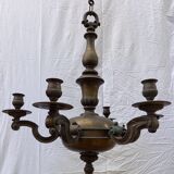 Bronze chandelier