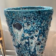 Vintage ceramic pot cache Fat Lava 60s