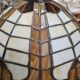 Empire lamp in bronze and marble, large size 70x43, 6kg, and a superb lampshade.