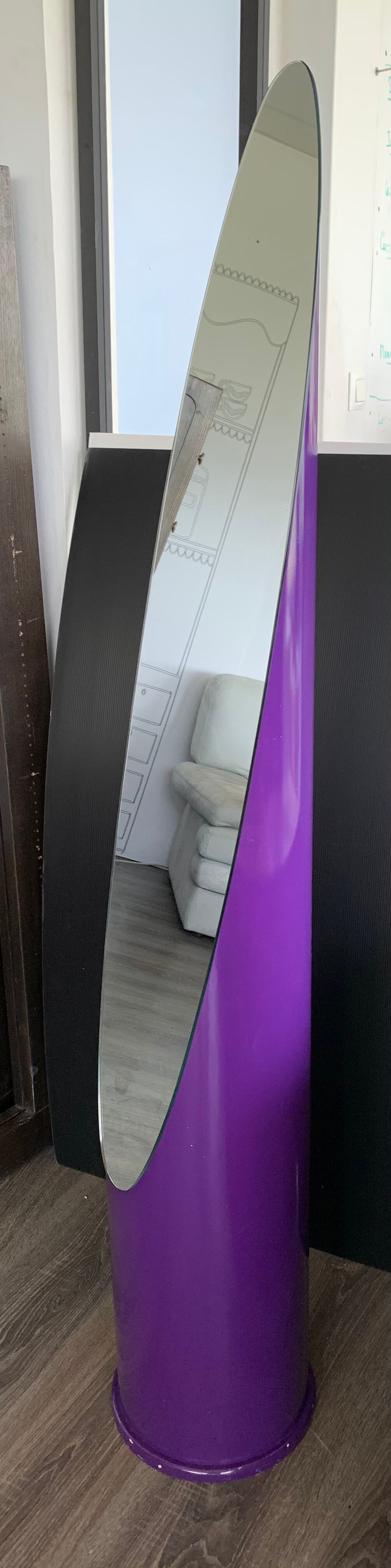 Miroir lipstick violet