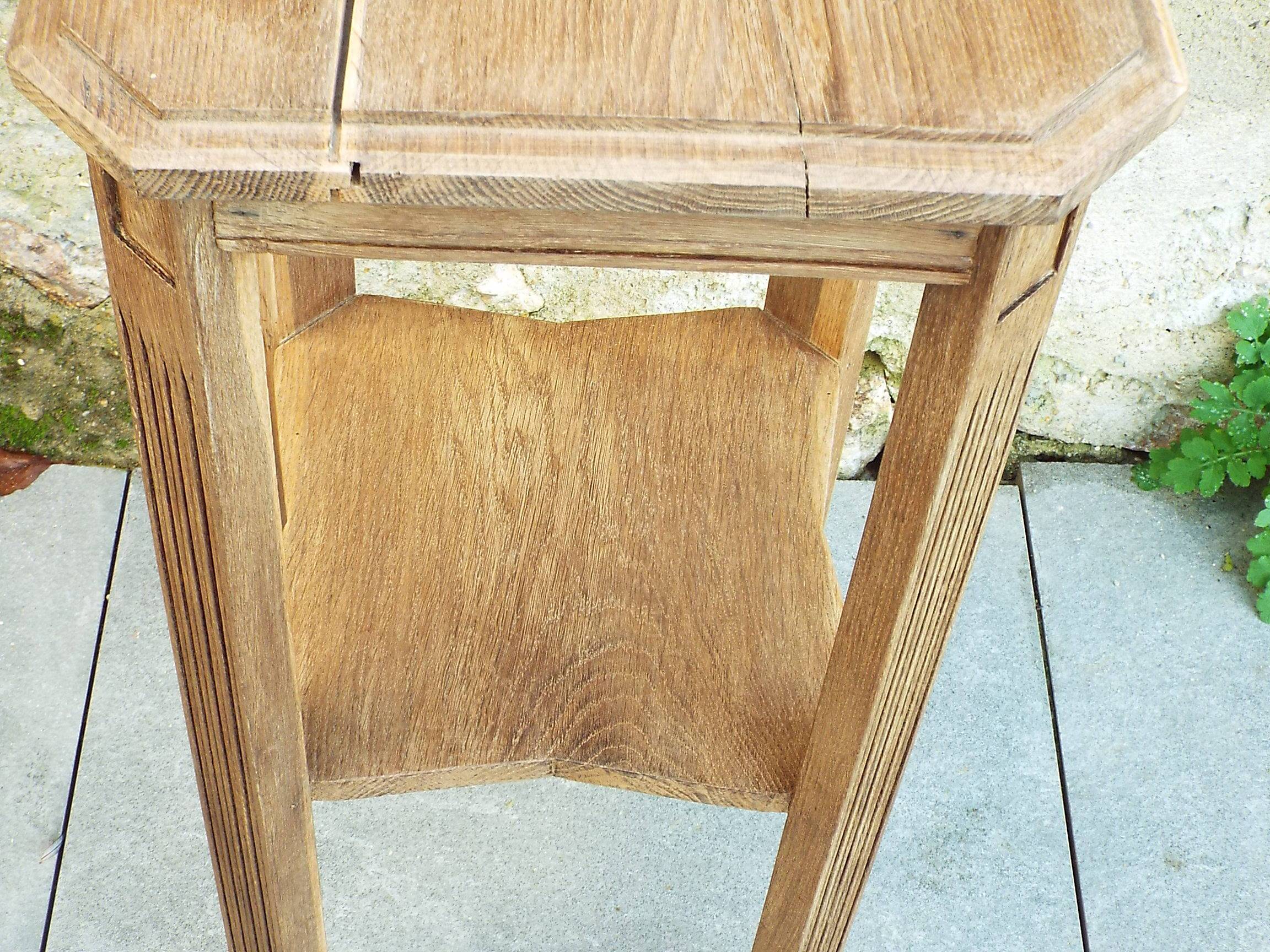 Table de chevet guéridon art déco