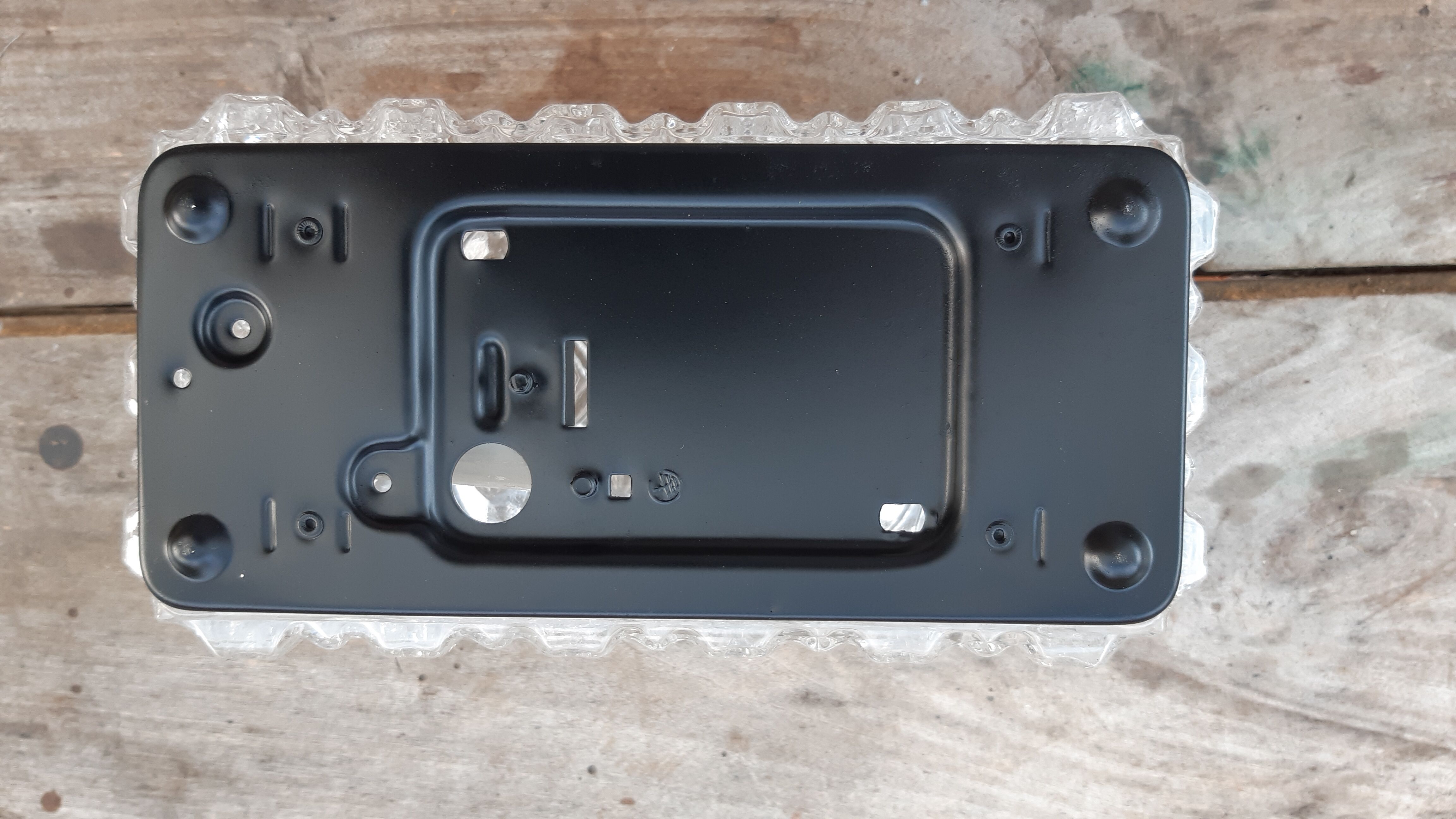 Erco chiseled glass wall sconce 1960