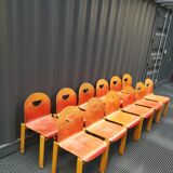 Set of 12 chairs from the 80s-90s