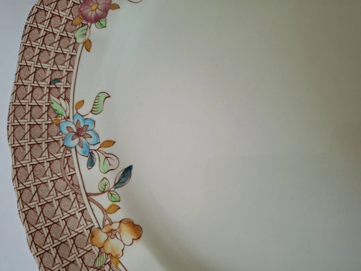 Manson's plates made in England vintage