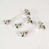 Modernist "tulip" candlesticks, Kronen Denmark, 1970s