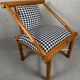 Fauteuil en bambou 'Pied De Poule'
