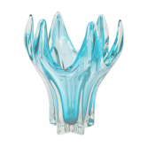 Vase Murano bleu des années 60