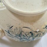 Old earthenware soup tureen