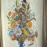 Floral bouquet – Oil painting in impasto